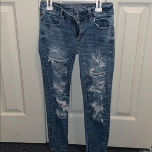 Super stretch skinny jeans